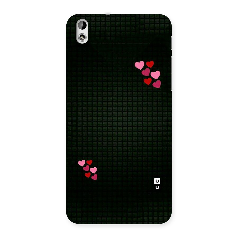 Square and Hearts Back Case for HTC Desire 816g