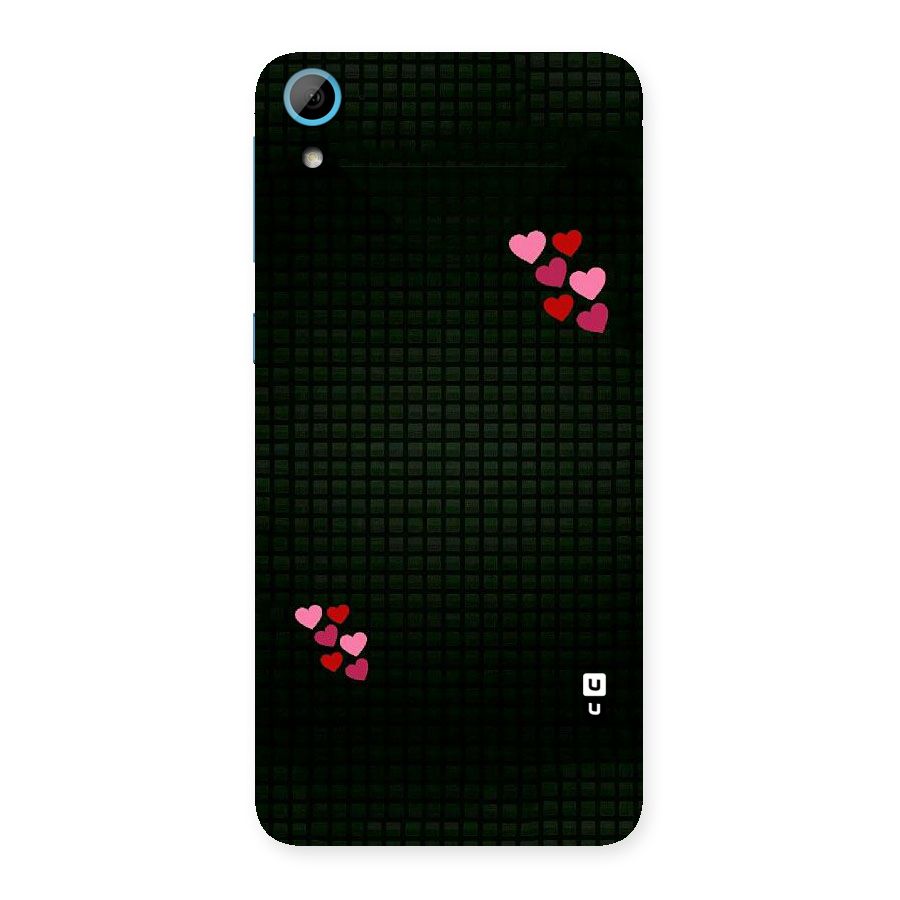Square and Hearts Back Case for HTC Desire 826