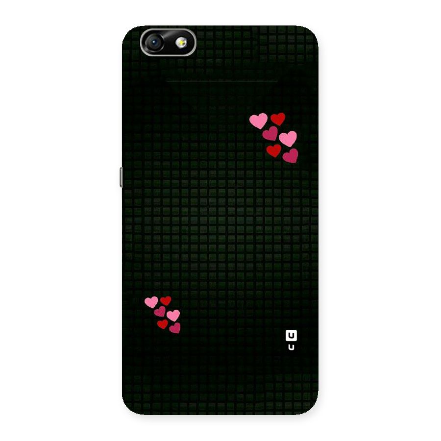 Square and Hearts Back Case for Honor 4X