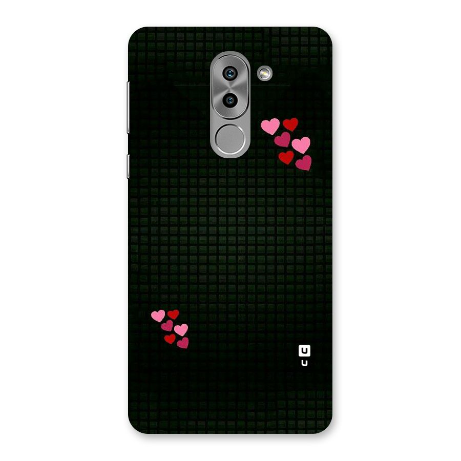 Square and Hearts Back Case for Honor 6X