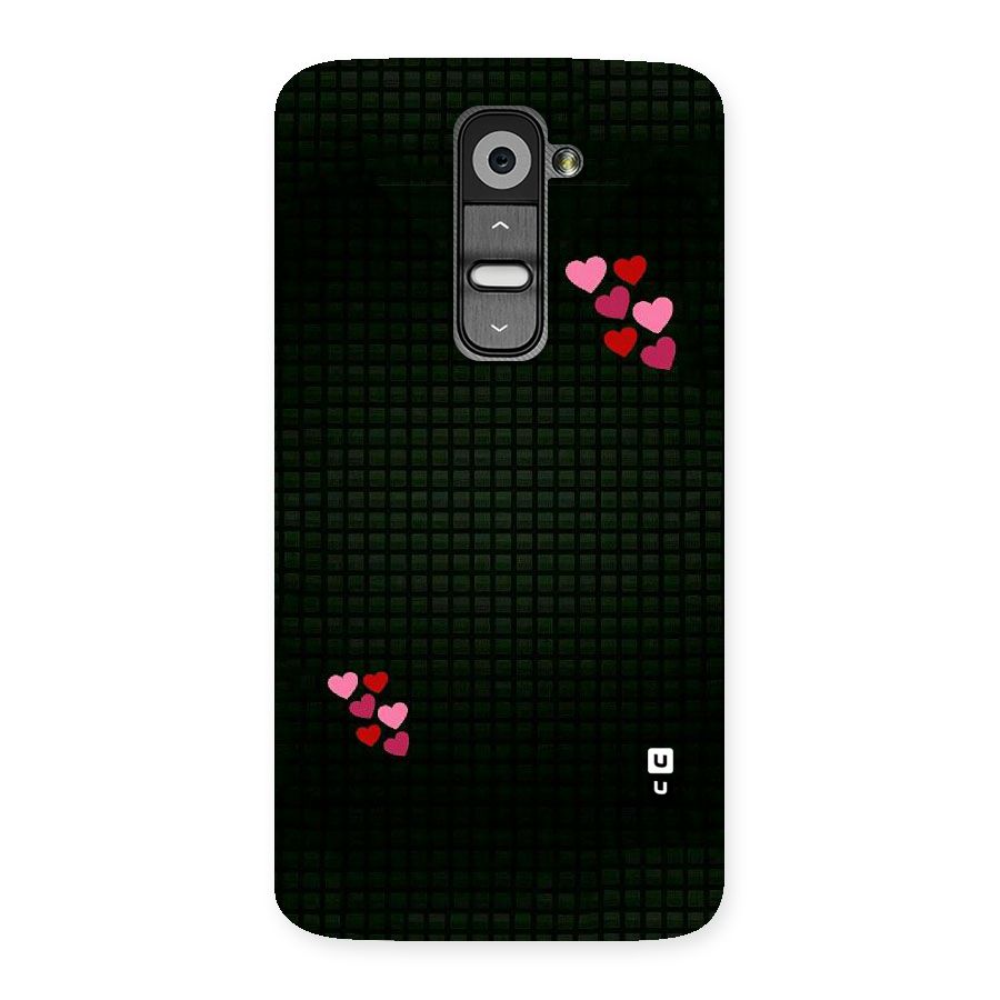 Square and Hearts Back Case for LG G2