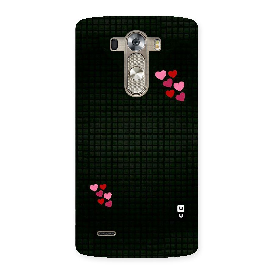 Square and Hearts Back Case for LG G3