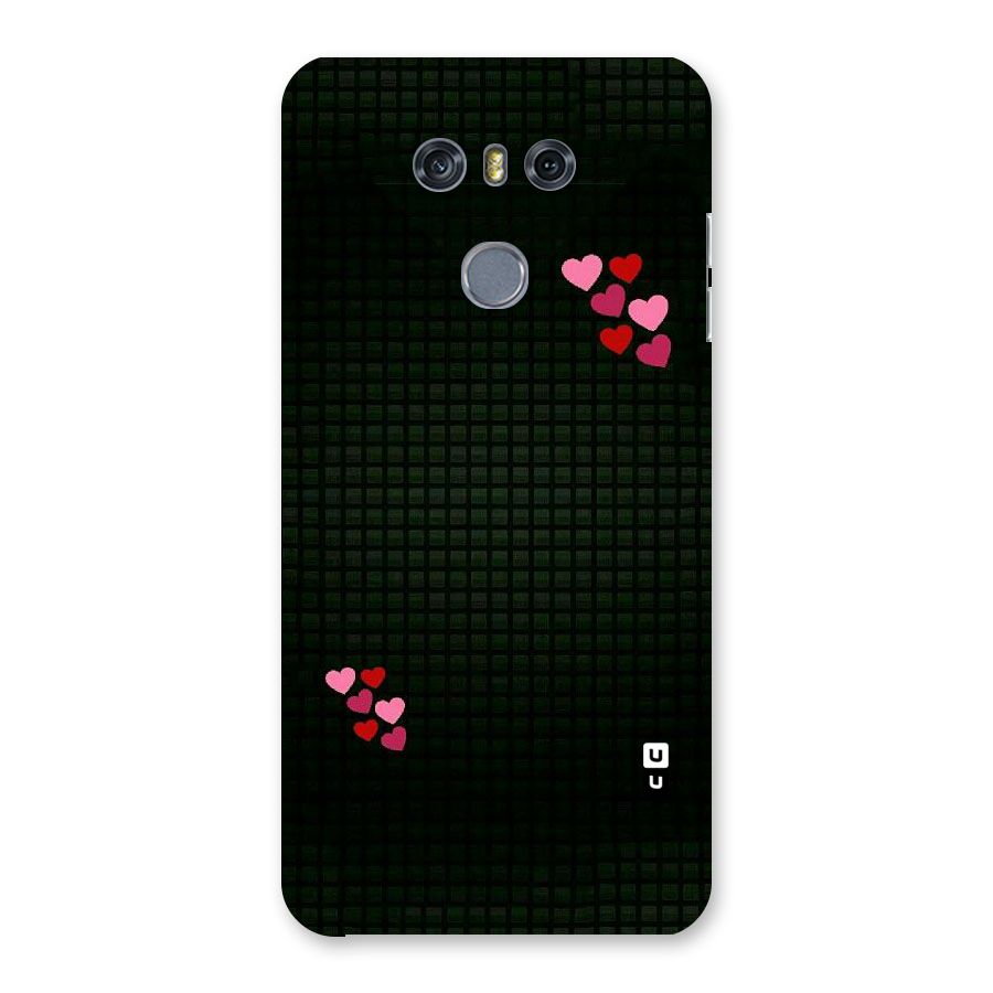 Square and Hearts Back Case for LG G6