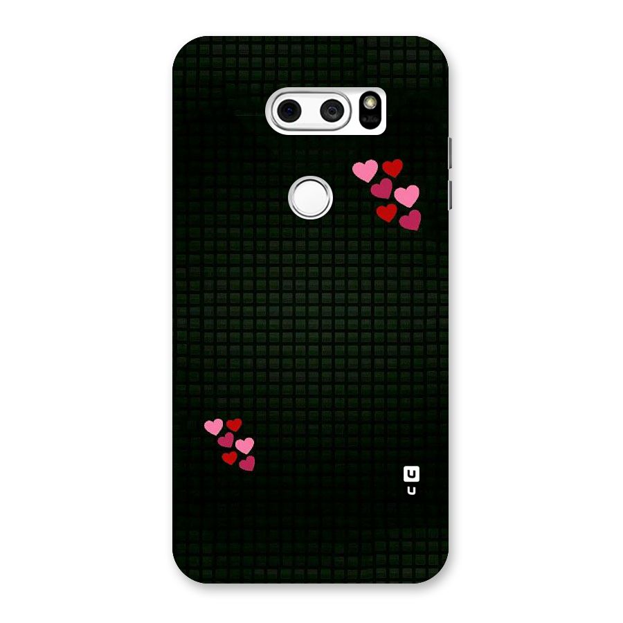 Square and Hearts Back Case for LG V30