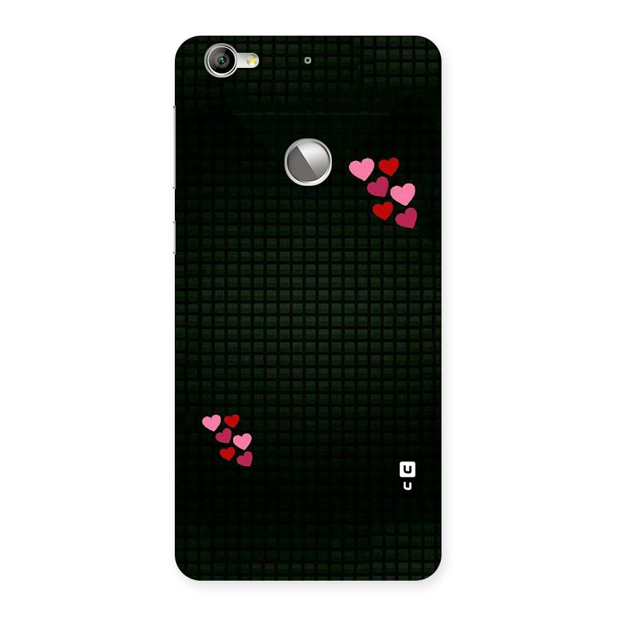 Square and Hearts Back Case for LeTV Le 1s
