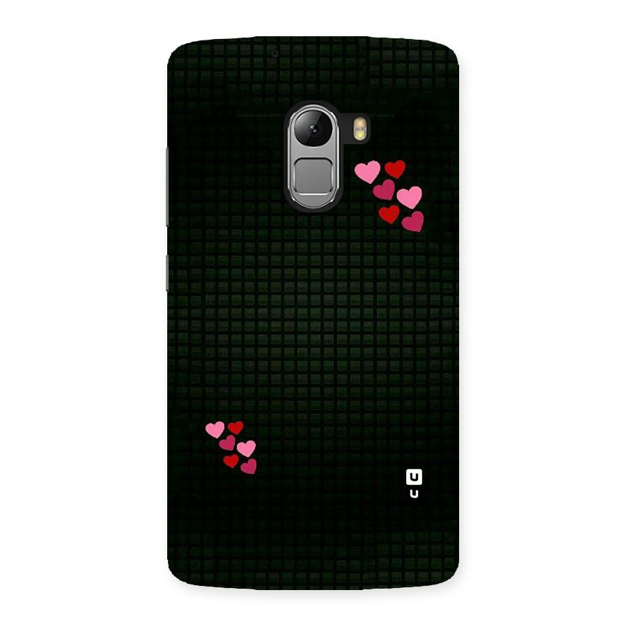 Square and Hearts Back Case for Lenovo K4 Note