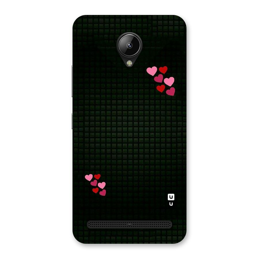 Square and Hearts Back Case for Lenovo C2