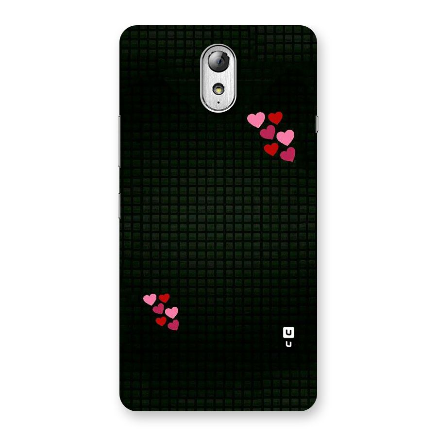 Square and Hearts Back Case for Lenovo Vibe P1M