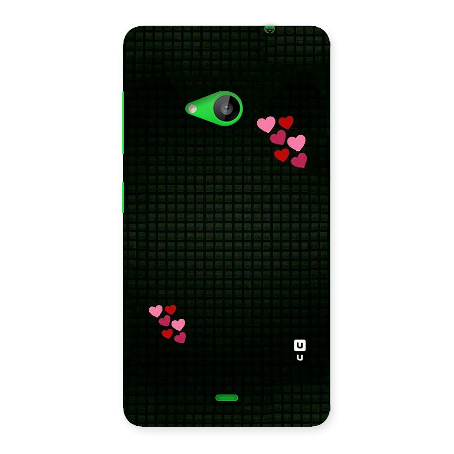 Square and Hearts Back Case for Lumia 535