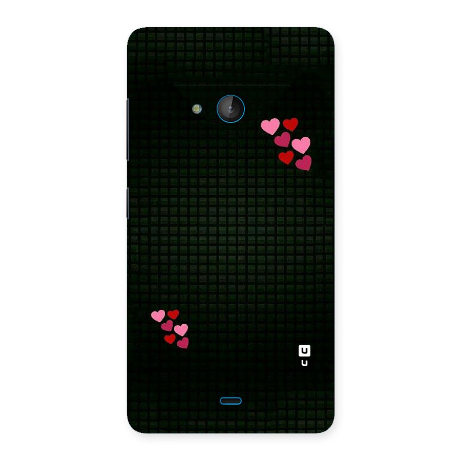 Square and Hearts Back Case for Lumia 540