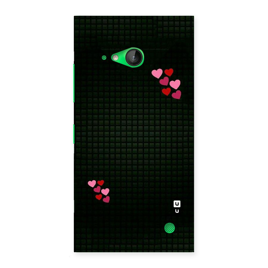 Square and Hearts Back Case for Lumia 730