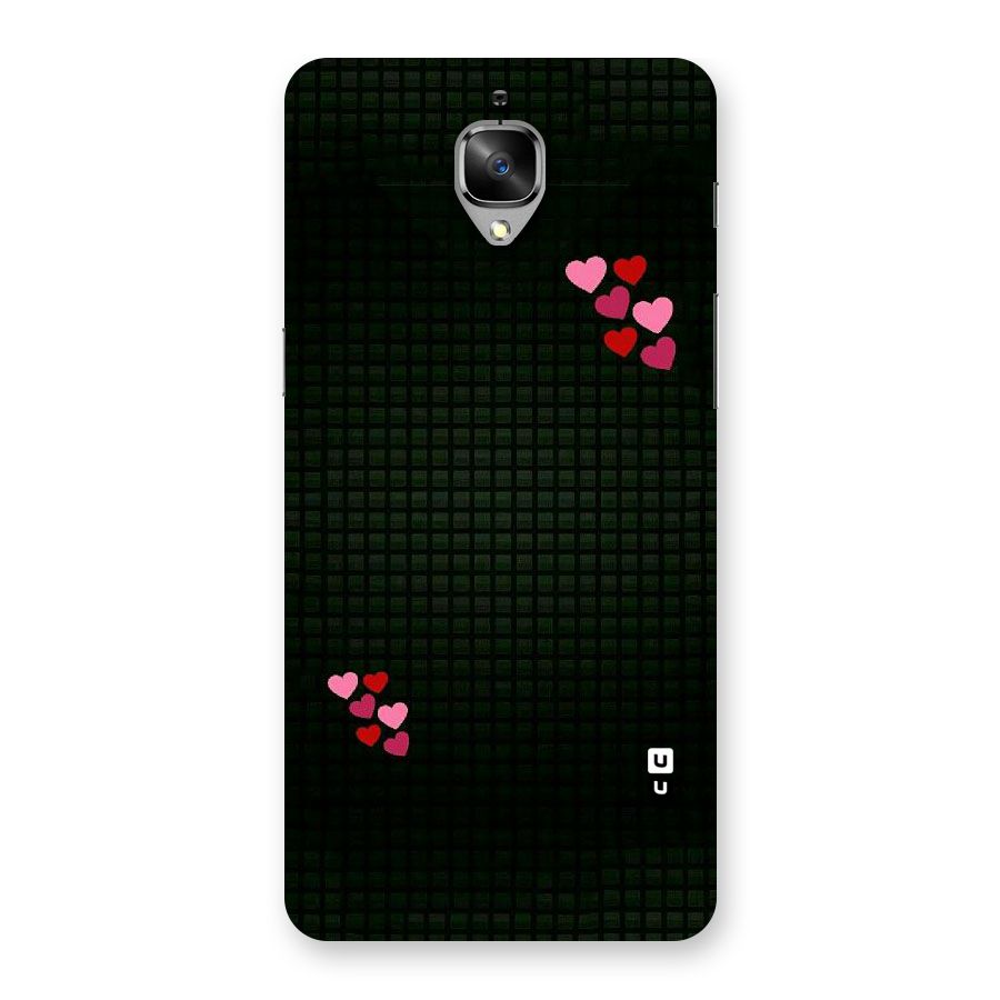 Square and Hearts Back Case for OnePlus 3T