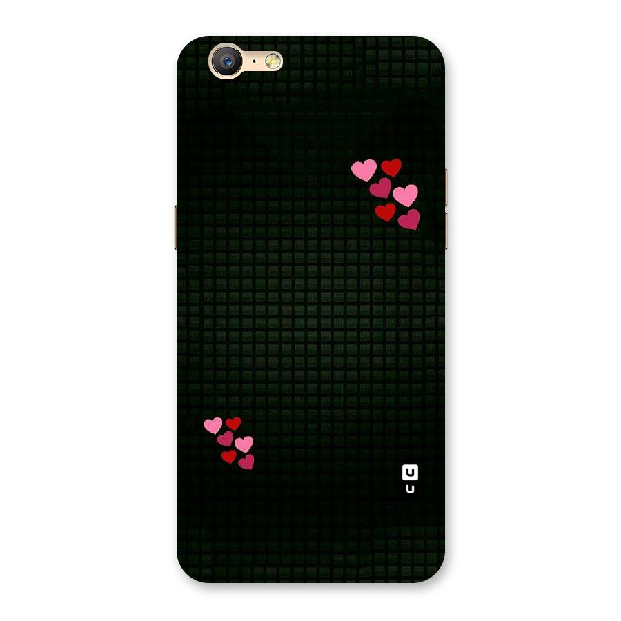Square and Hearts Back Case for Oppo A57