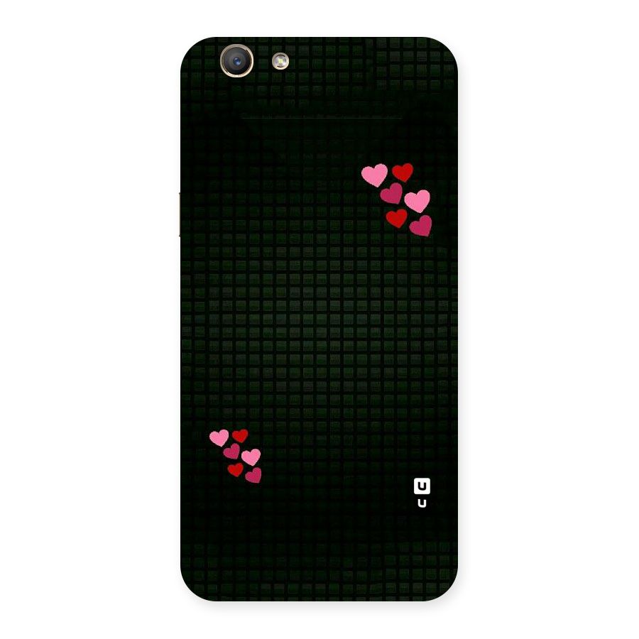 Square and Hearts Back Case for Oppo F1s