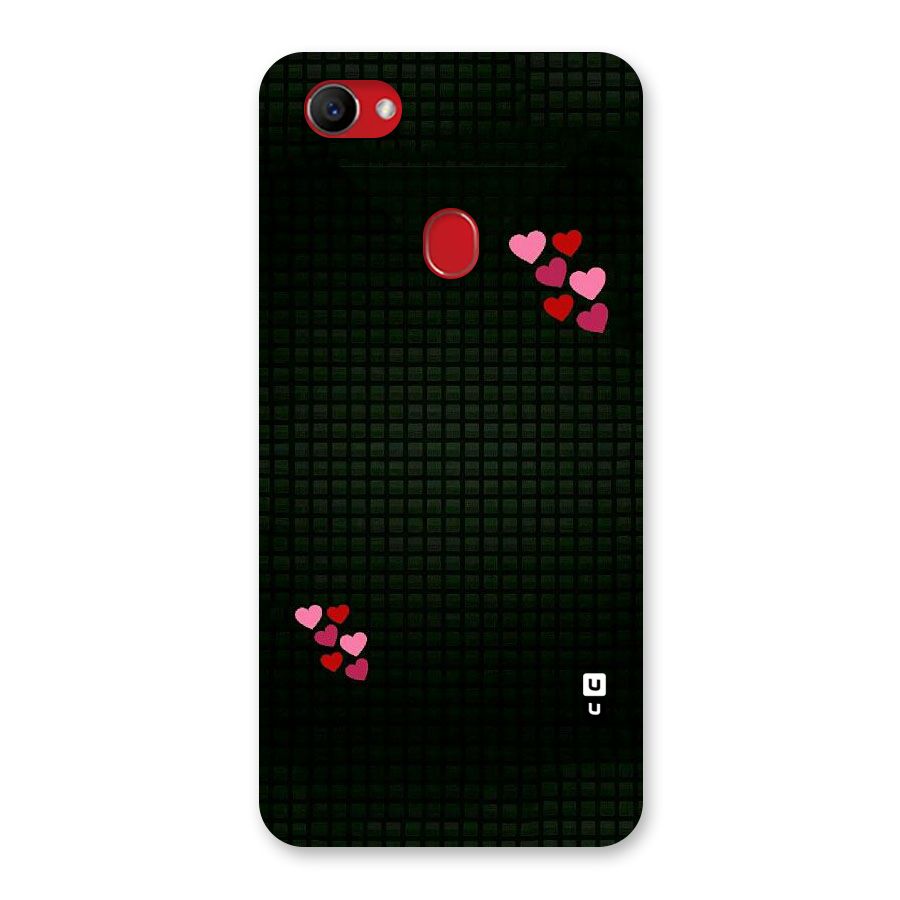 Square and Hearts Back Case for Oppo F7