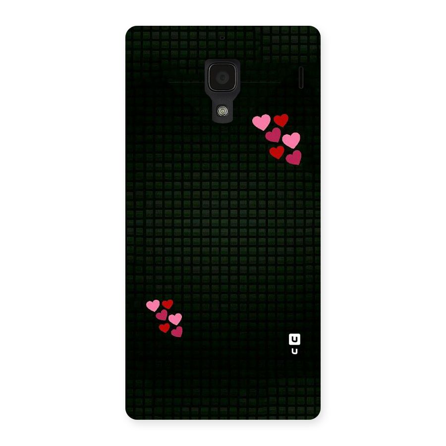 Square and Hearts Back Case for Redmi 1S
