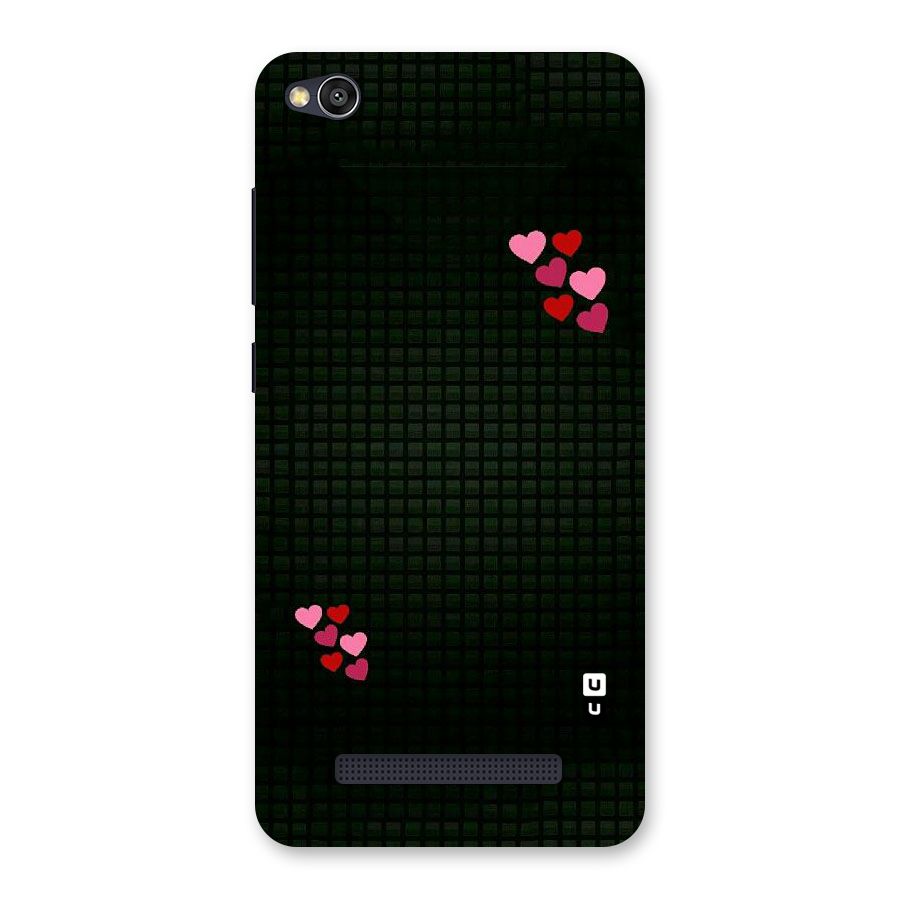 Square and Hearts Back Case for Redmi 4A
