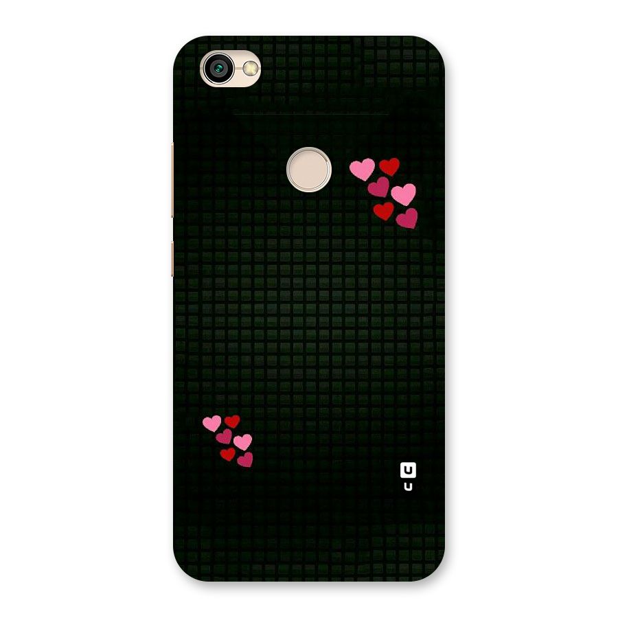 Square and Hearts Back Case for Redmi Y1 2017