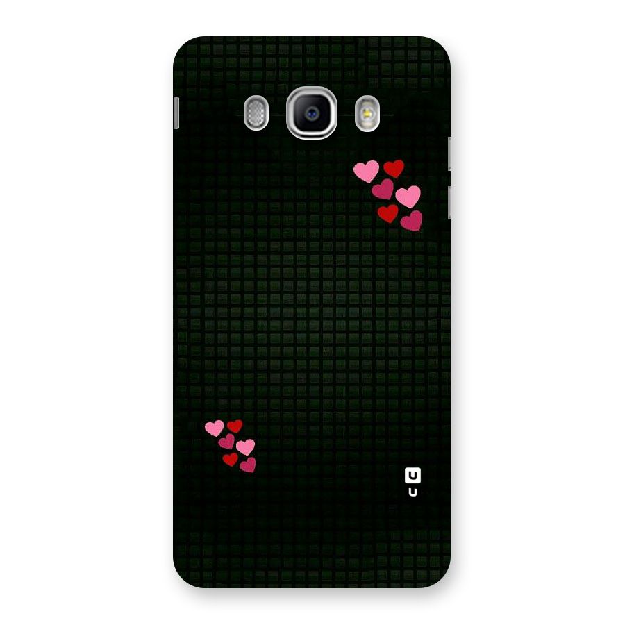Square and Hearts Back Case for Samsung Galaxy J5 2016