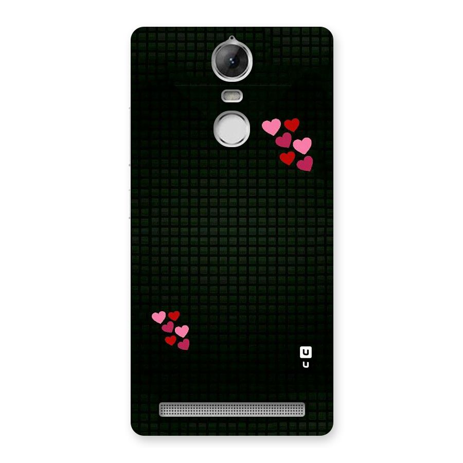 Square and Hearts Back Case for Vibe K5 Note