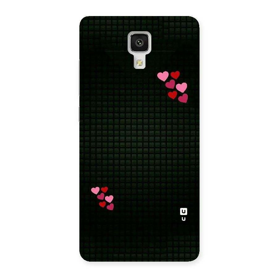 Square and Hearts Back Case for Xiaomi Mi 4