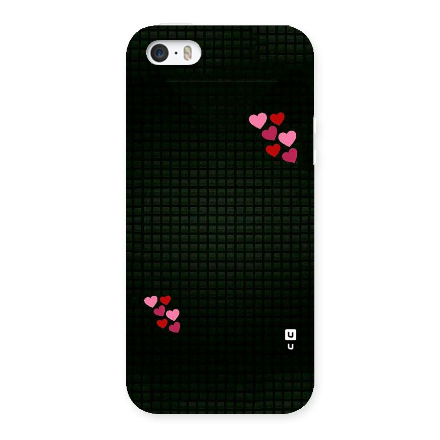 Square and Hearts Back Case for iPhone 5 5S