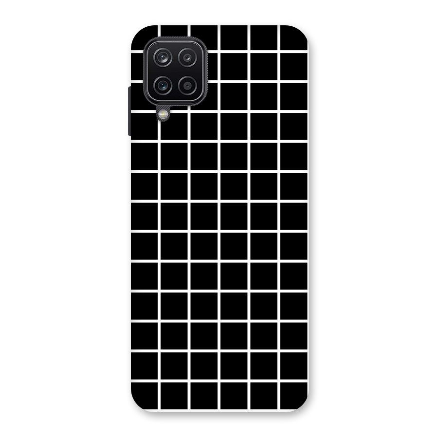 Square Puzzle Back Case for Galaxy A12