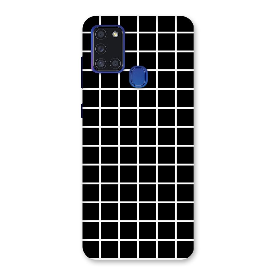 Square Puzzle Back Case for Galaxy A21s