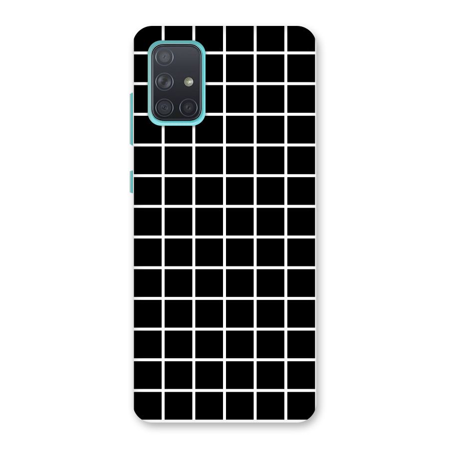 Square Puzzle Back Case for Galaxy A71