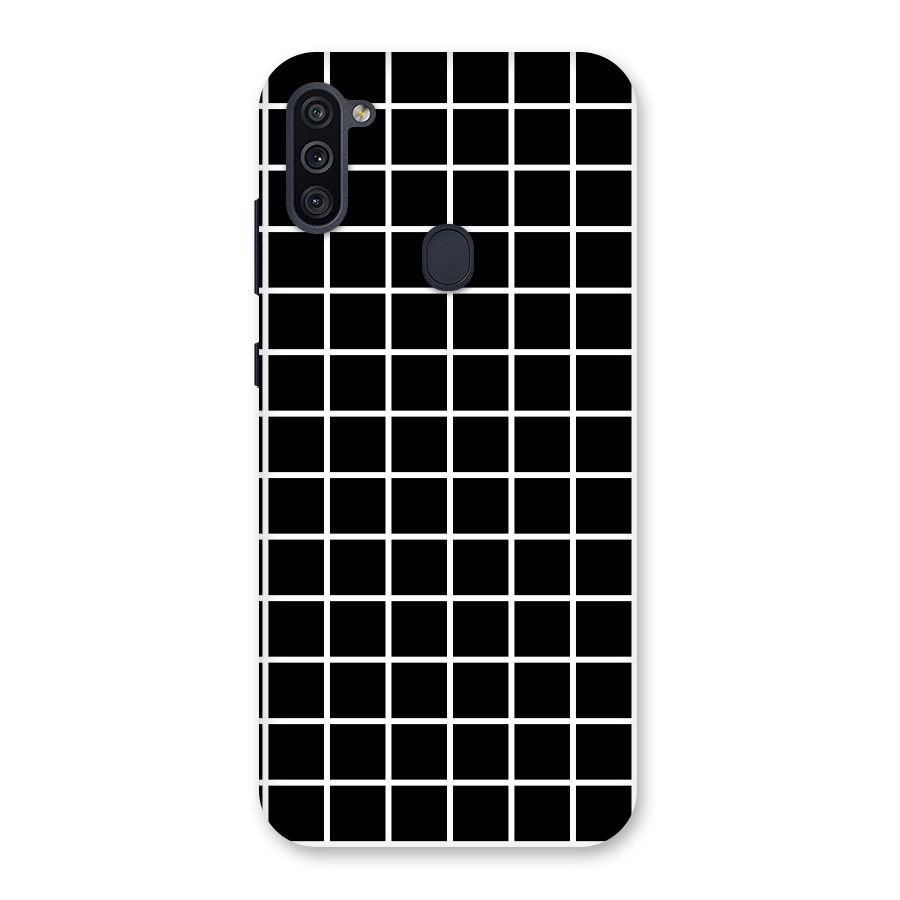 Square Puzzle Back Case for Galaxy M11