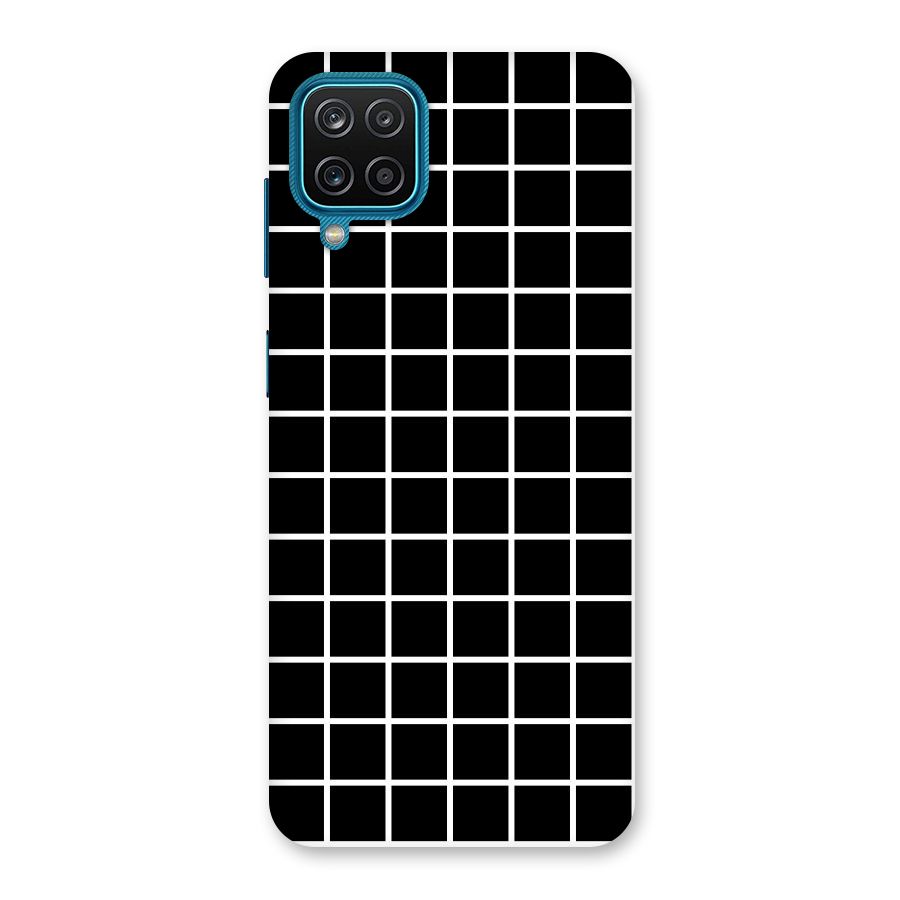 Square Puzzle Back Case for Galaxy M12