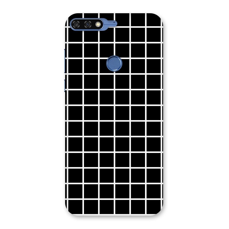 Square Puzzle Back Case for Honor 7C
