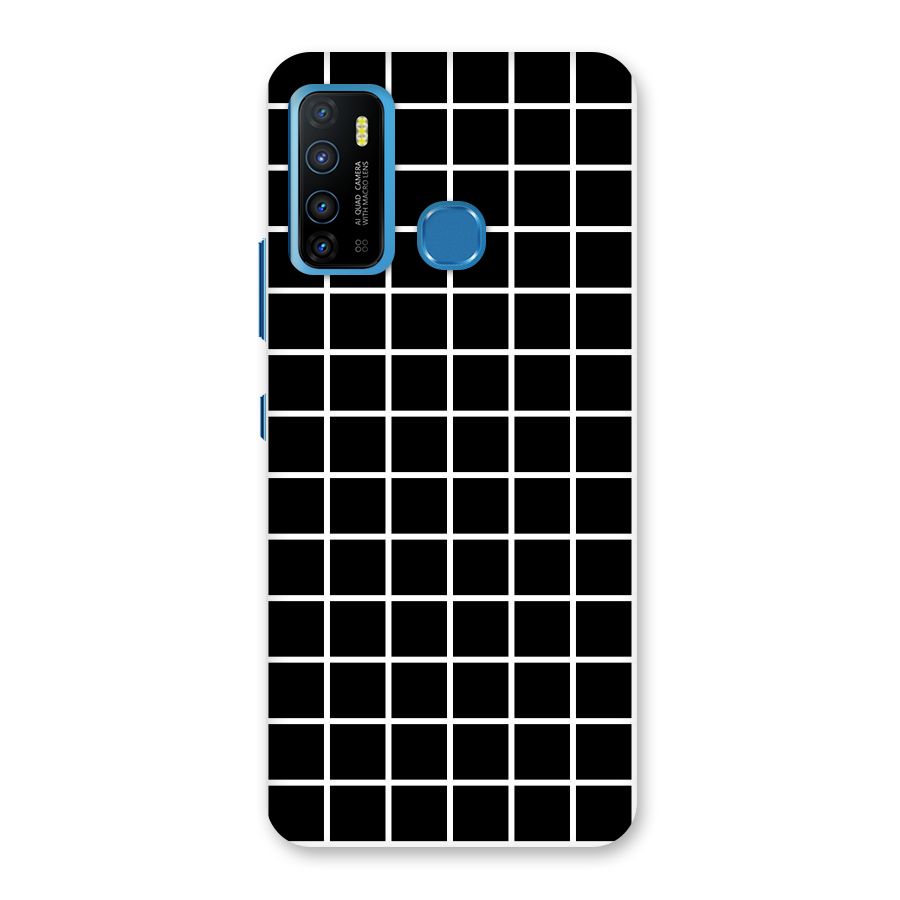 Square Puzzle Back Case for Infinix Hot 9