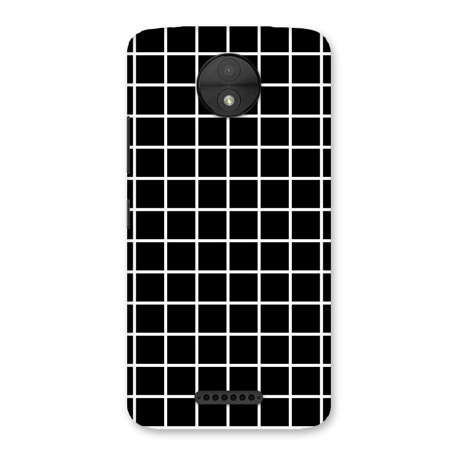 Square Puzzle Back Case for Moto C