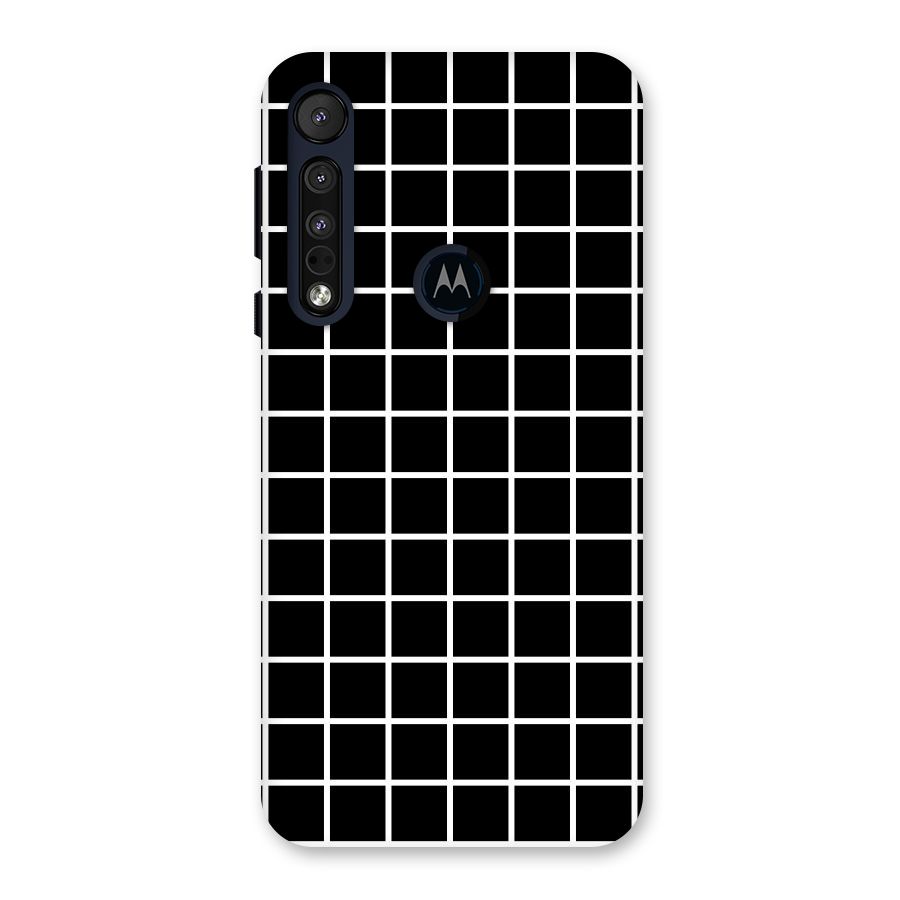 Square Puzzle Back Case for Motorola One Macro