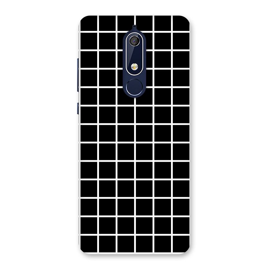 Square Puzzle Back Case for Nokia 5.1
