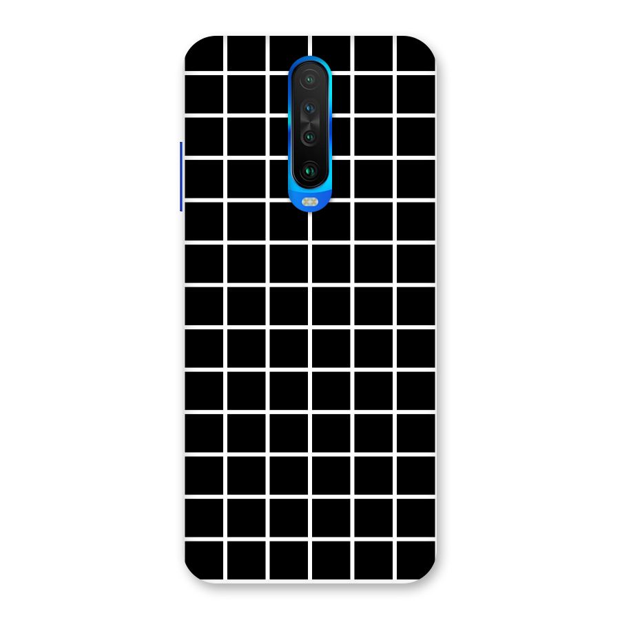 Square Puzzle Back Case for Poco X2