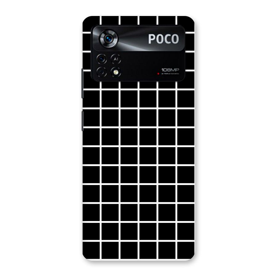Square Puzzle Back Case for Poco X4 Pro 5G