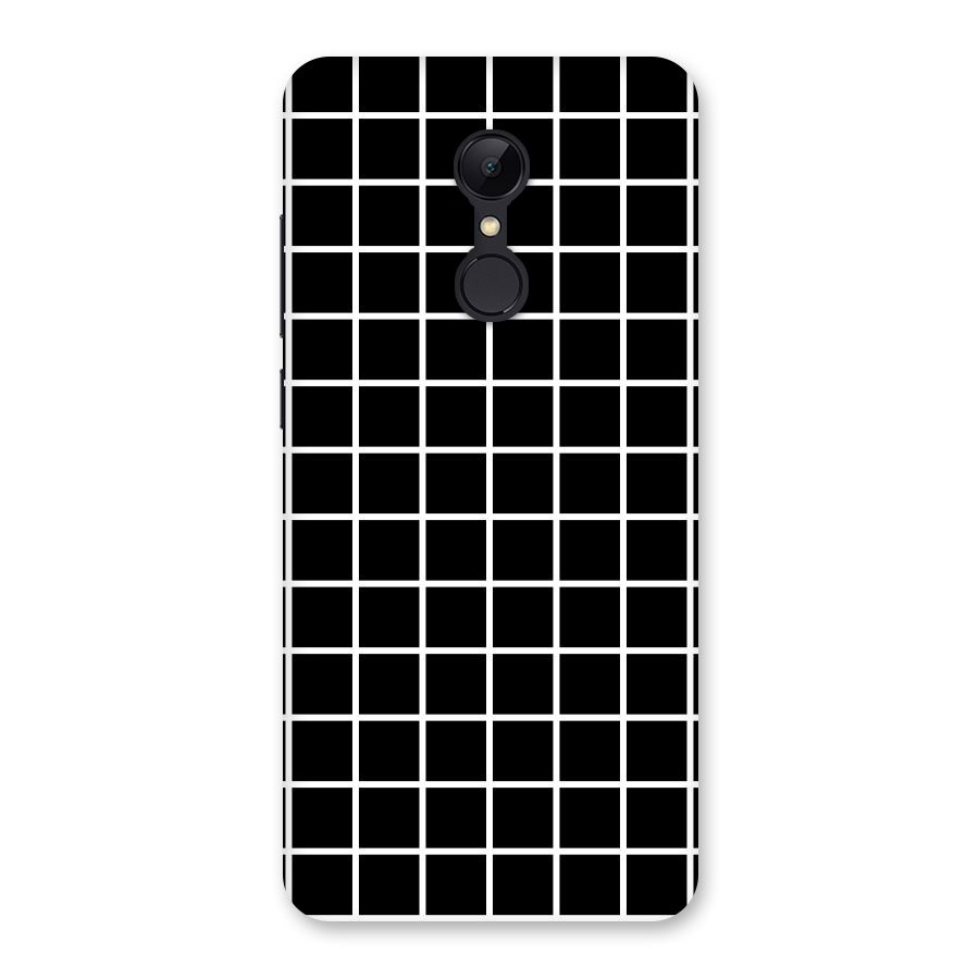 Square Puzzle Back Case for Redmi 5