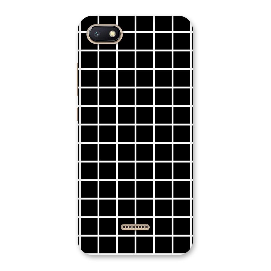 Square Puzzle Back Case for Redmi 6A
