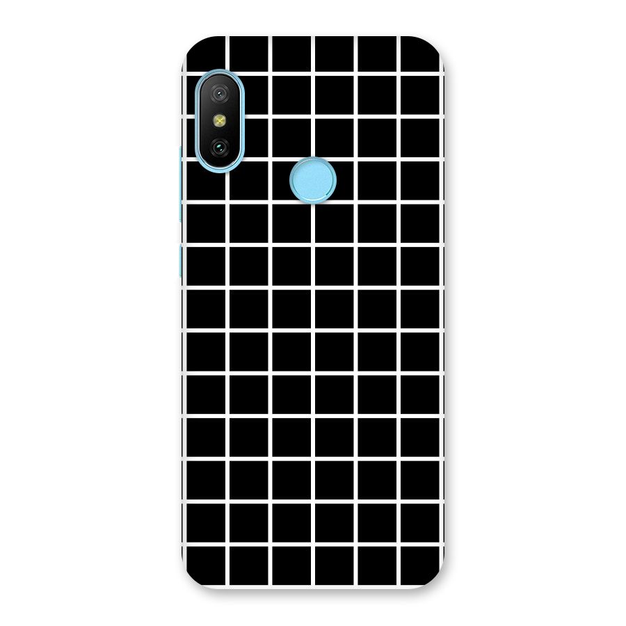 Square Puzzle Back Case for Redmi 6 Pro