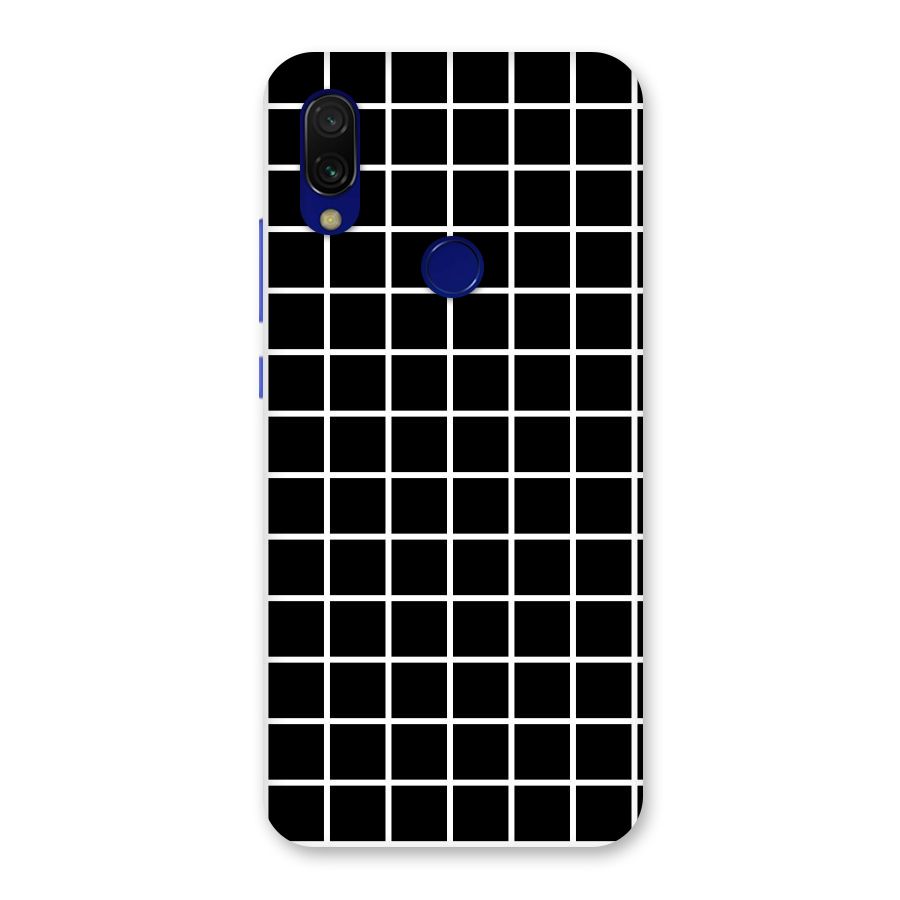 Square Puzzle Back Case for Redmi 7