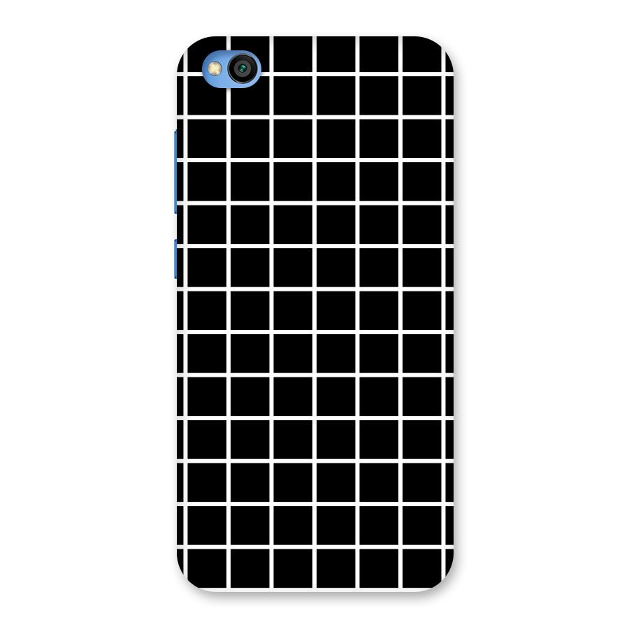 Square Puzzle Back Case for Redmi Go