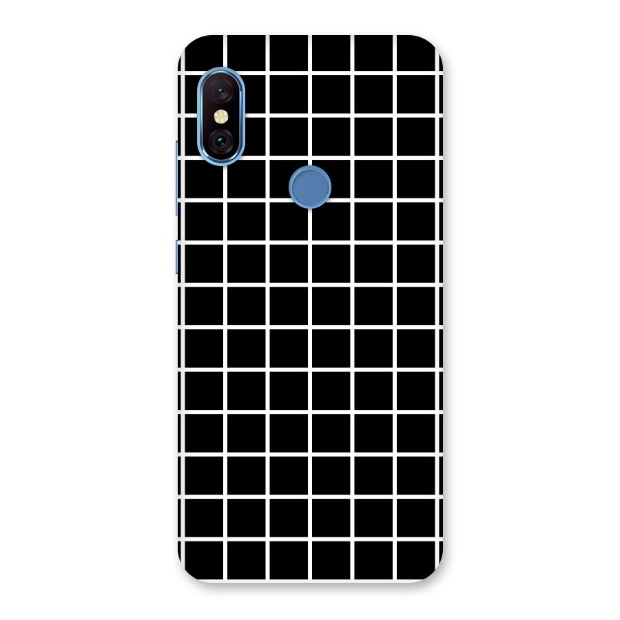 Square Puzzle Back Case for Redmi Note 6 Pro