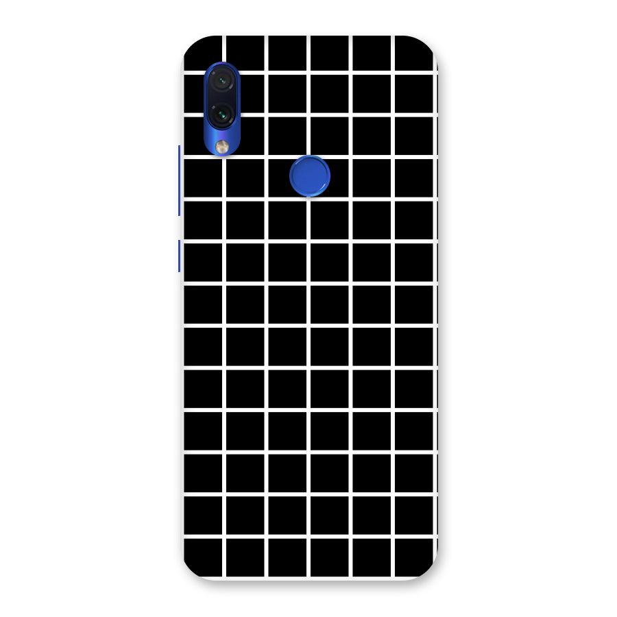 Square Puzzle Back Case for Redmi Note 7
