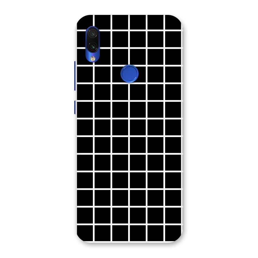 Square Puzzle Back Case for Redmi Note 7S