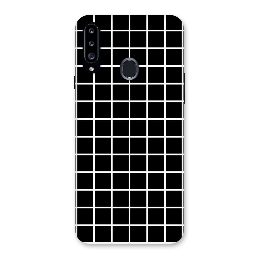 Square Puzzle Back Case for Samsung Galaxy A20s