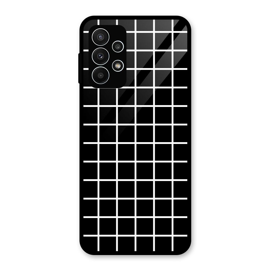 Square Puzzle Glass Back Case for Galaxy A23