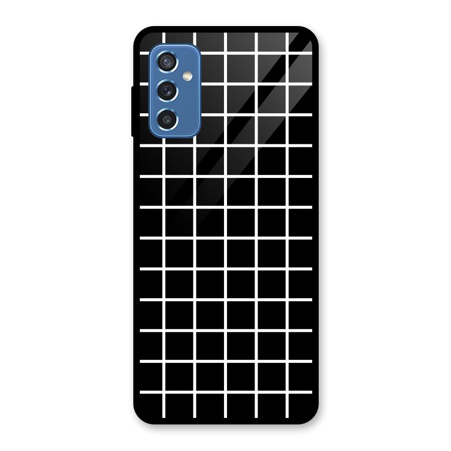 Square Puzzle Glass Back Case for Galaxy M52 5G