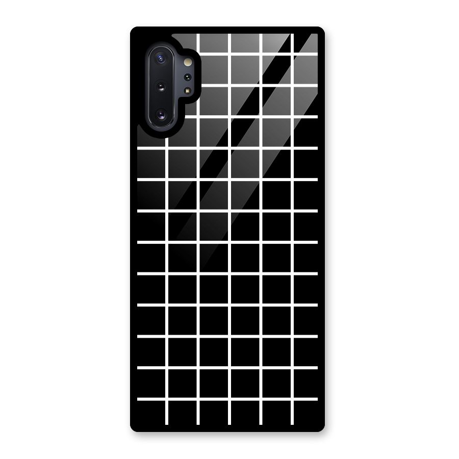 Square Puzzle Glass Back Case for Galaxy Note 10 Plus
